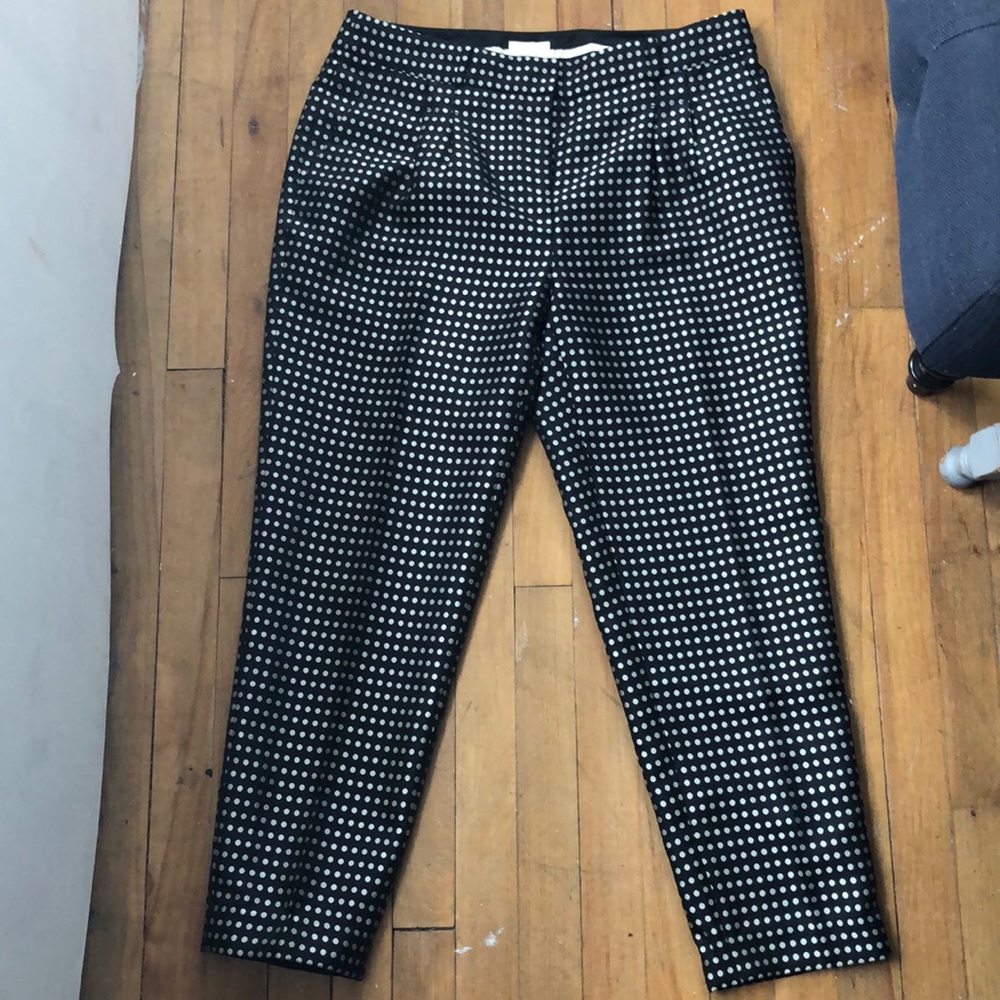 Kate Spade Polka Dot Ankle/Crop Pants